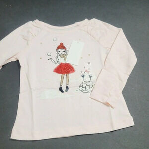 Epic Thread Top Christmas Long sleeve Crew Neck 2T